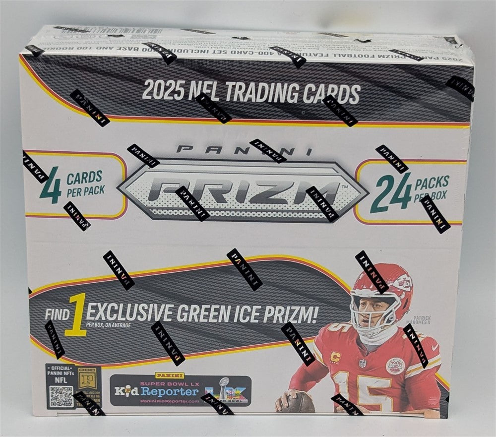 Factory Sealed Retail Box 2025 Panini Prizm NFL Football Cards-1