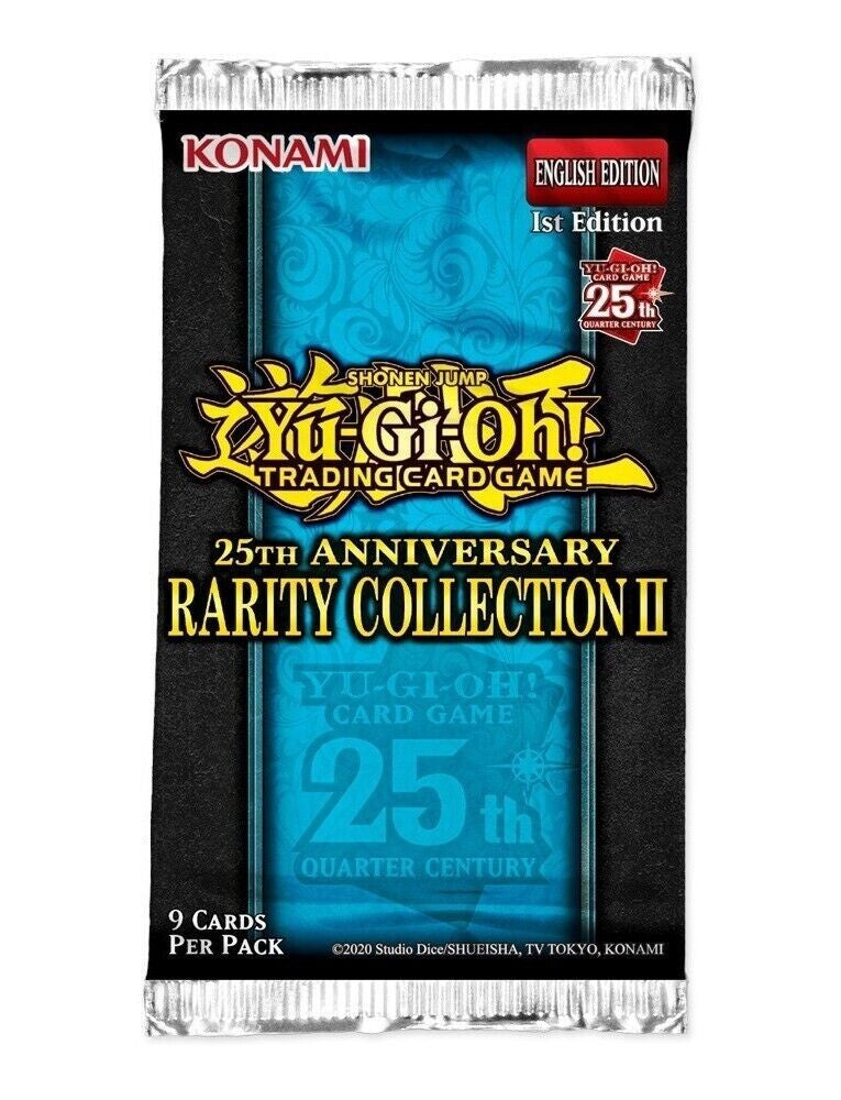 Yu-Gi-Oh! 25th Anniversary Rarity Collection II Booster Box New Factory Sealed English TCG Trading Cards Collectible Hobby Rare Packs