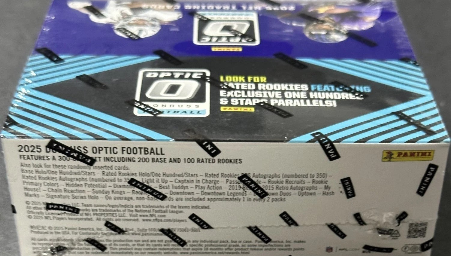 2025 Panini Donruss OPTIC Football Factory Sealed 80 Card Retail Box EXCLUSIVES-4