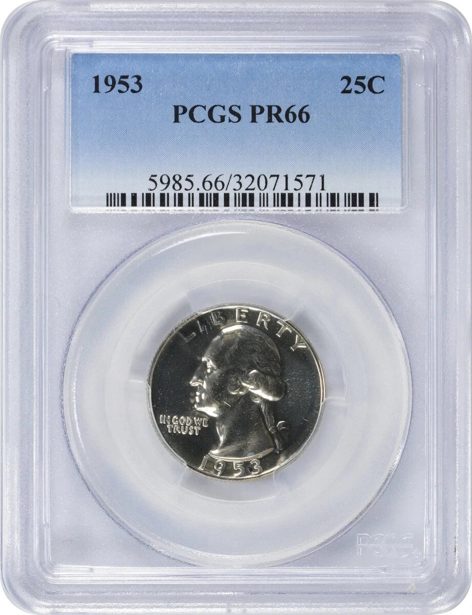 1953 Washington Quarter PR66 PCGS-1