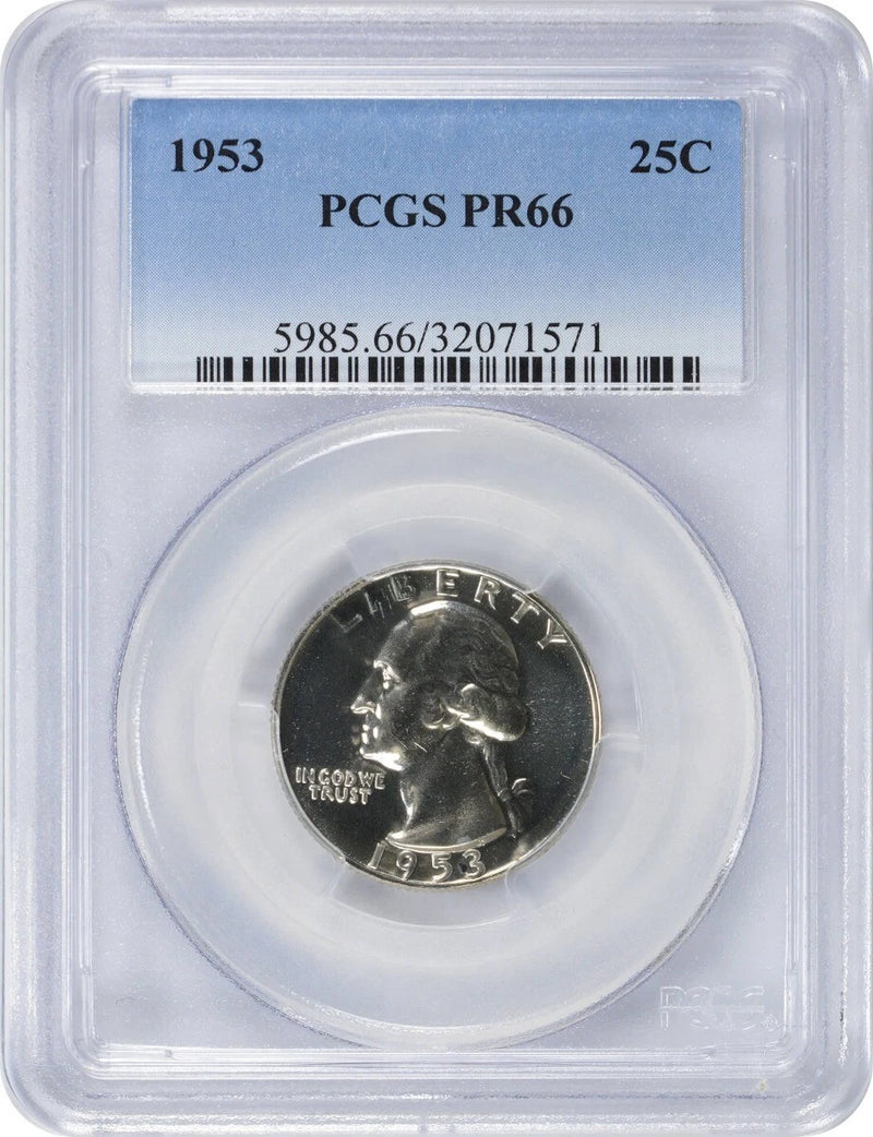1953 Washington Quarter PR66 PCGS-1