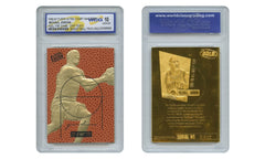 1996 MICHAEL JORDAN Fleer Court Masters FEEL THE GAME 23K GOLD Card GEM MINT 10-1