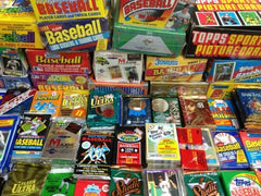 GIGANTIC ESTATE FIND OF VINTAGE SPORTSCARDS WITH OLD UNOPENED PACKS LIQUIDATION-1