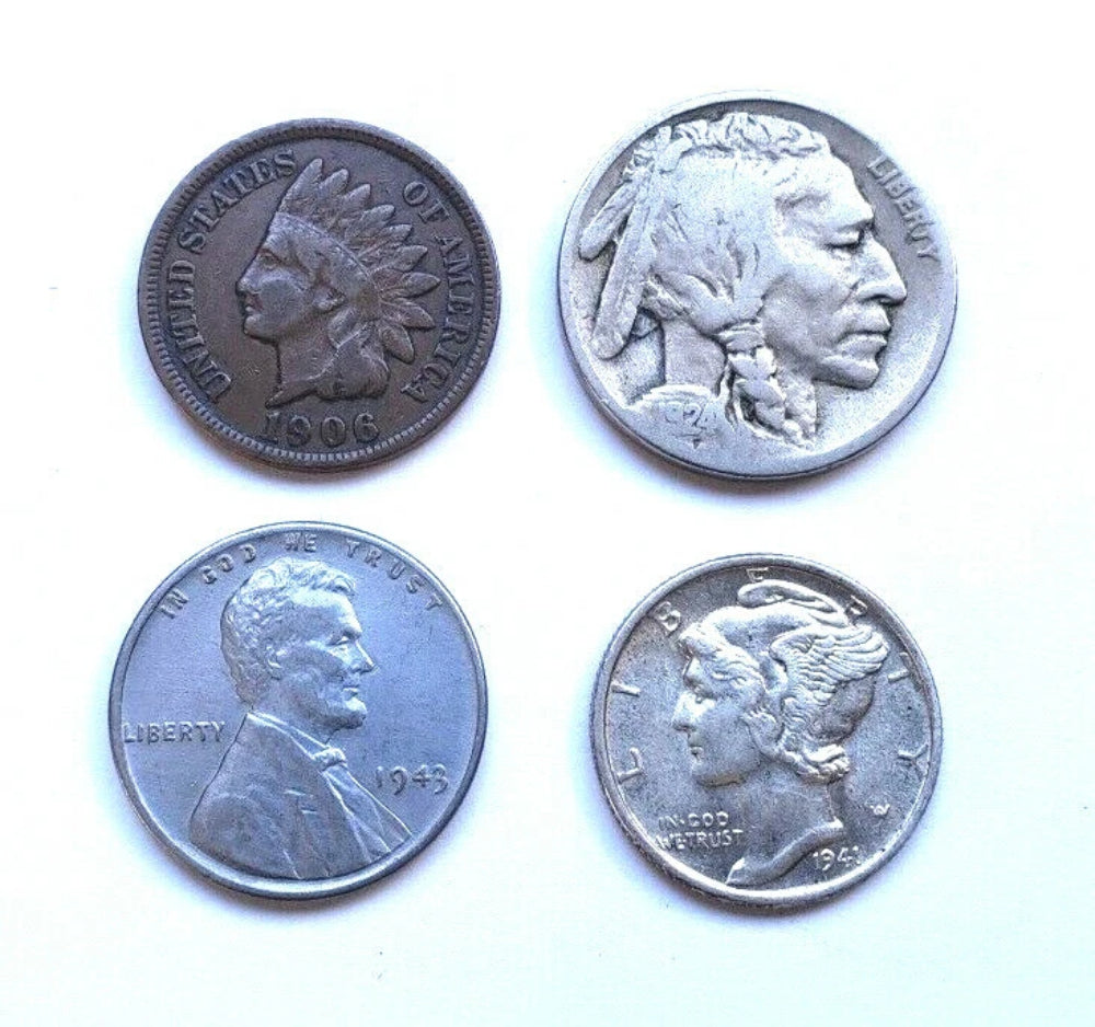 ✯ Mini Collection of Collectible US Coins ✯ Includes Silver! Old US Coin Lot ✯-1