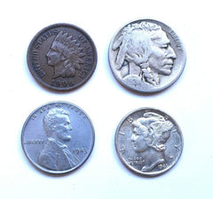 ✯ Mini Collection of Collectible US Coins ✯ Includes Silver! Old US Coin Lot ✯-1