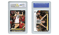 2024 Topps Bowman CAITLIN CLARK Card #61 NCAA All-Time Scoring - GEM MINT 10-2