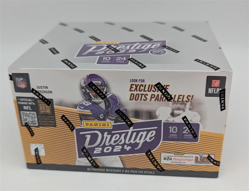 Factory Sealed Retail Box 2024 Panini Prestige NFL Football Cards-1