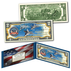 AIR FORCE 80th ANNIVERSARY Milestones of the U.S. Armed Forces Genuine $2 Bill-2
