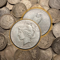 1922-1935 Peace Silver Dollar $1 Estate Coin Lot Sale from Roll-1