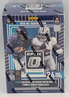 Factory Sealed Blaster Box 2025 Donruss Optic NFL Football Cards-1