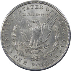 1900 Morgan Dollar Choice About Uncirculated 90% Silver $1 US Coin Collectible-2