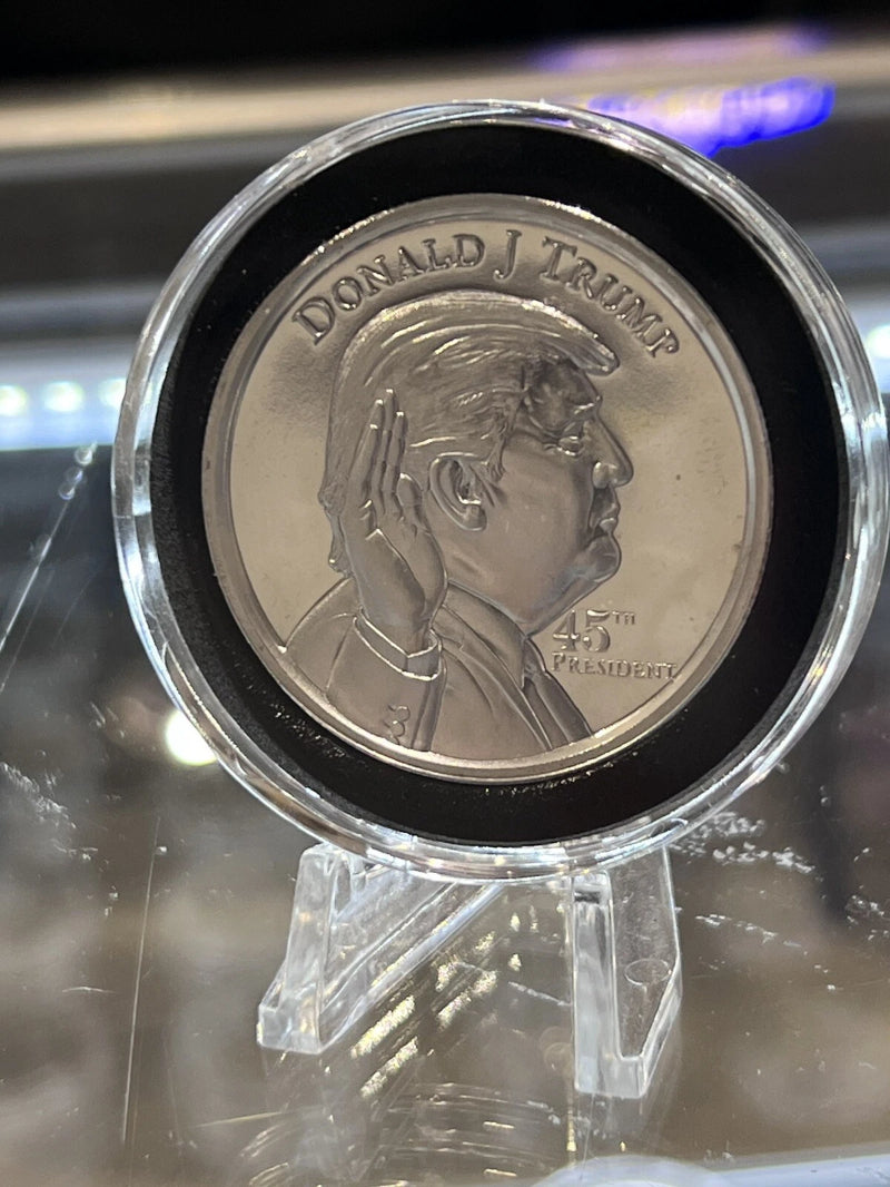 2 oz President Donald J. Trump Silver Round .999 Fine