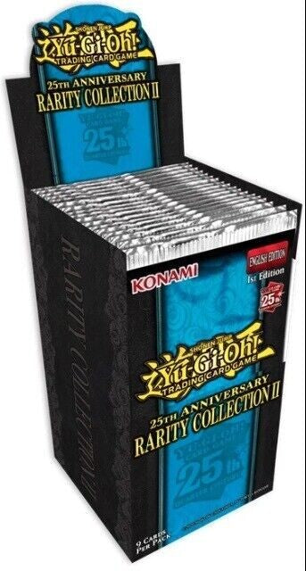 Yu-Gi-Oh! 25th Anniversary Rarity Collection 2 Booster Box 18 Packs New Factory Sealed English TCG Trading Cards Collectible Hobby Rare Cards-1