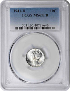 1945-S Mercury Silver Dime MS65 PCGS-1