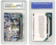 2025 MLB Topps CAL RALEIGH 49th HR Sets New Catcher Record Card #604 GEM MINT 10-1