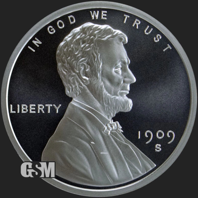 3X 1 OZ 999 PURE SILVER LINCOLN CENT SILVER ROUND COIN CAPSULE BULLION PENNY-3