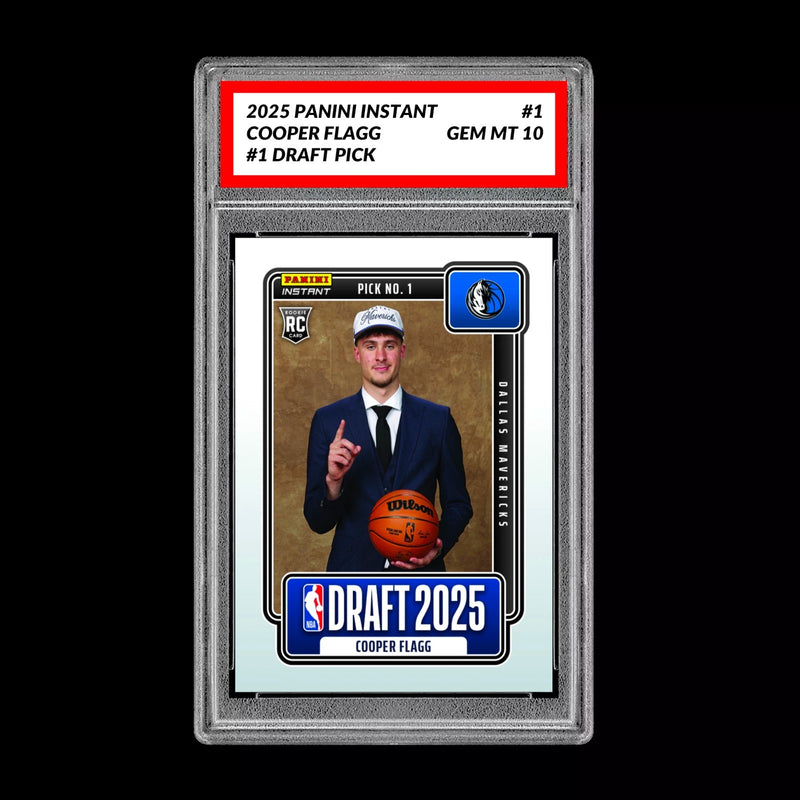 GM10 Graded 10 Cooper Flagg RC Rookie 2025-26 Panini Instant Draft #1-1