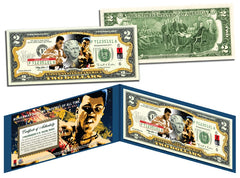 MUHAMMAD ALI "Petruccio Art" Legal Tender U.S. $2 Bill *OFFICIALLY LICENSED*-1