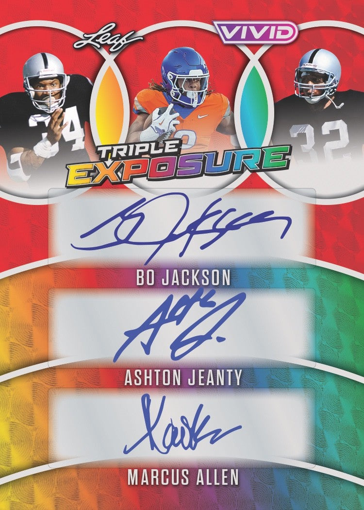 2025 Leaf Vivid Football Factory Sealed Hobby Box-4