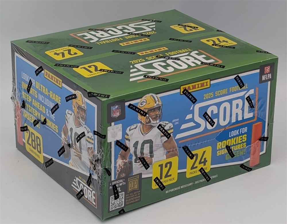 Factory Sealed 24 Pack Retail Box 2025 Score NFL Football Cards-4