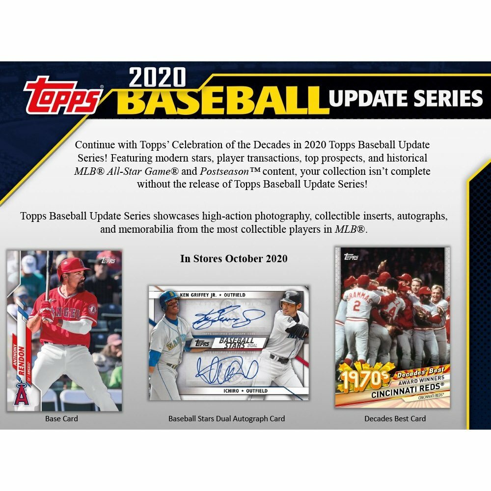 2020 Topps UPDATE Series Baseball Factory Sealed Retail Box 24 Packs 384 Cards-4