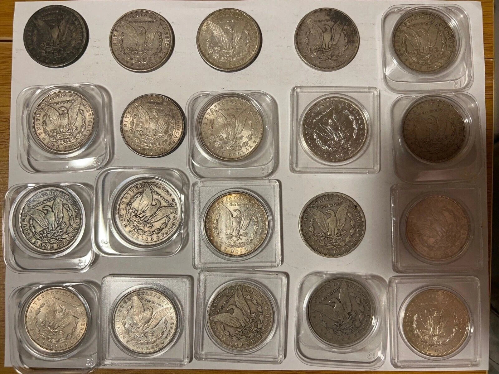 ✯ 1878-1899 ~PRE 1900~ Silver Morgan Dollars From Bag Old Estate Hoard Sale ✯