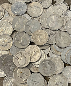 Washington Quarters, 90% Silver 1932 - 1964, Circulated, Choose # of Lots!-4