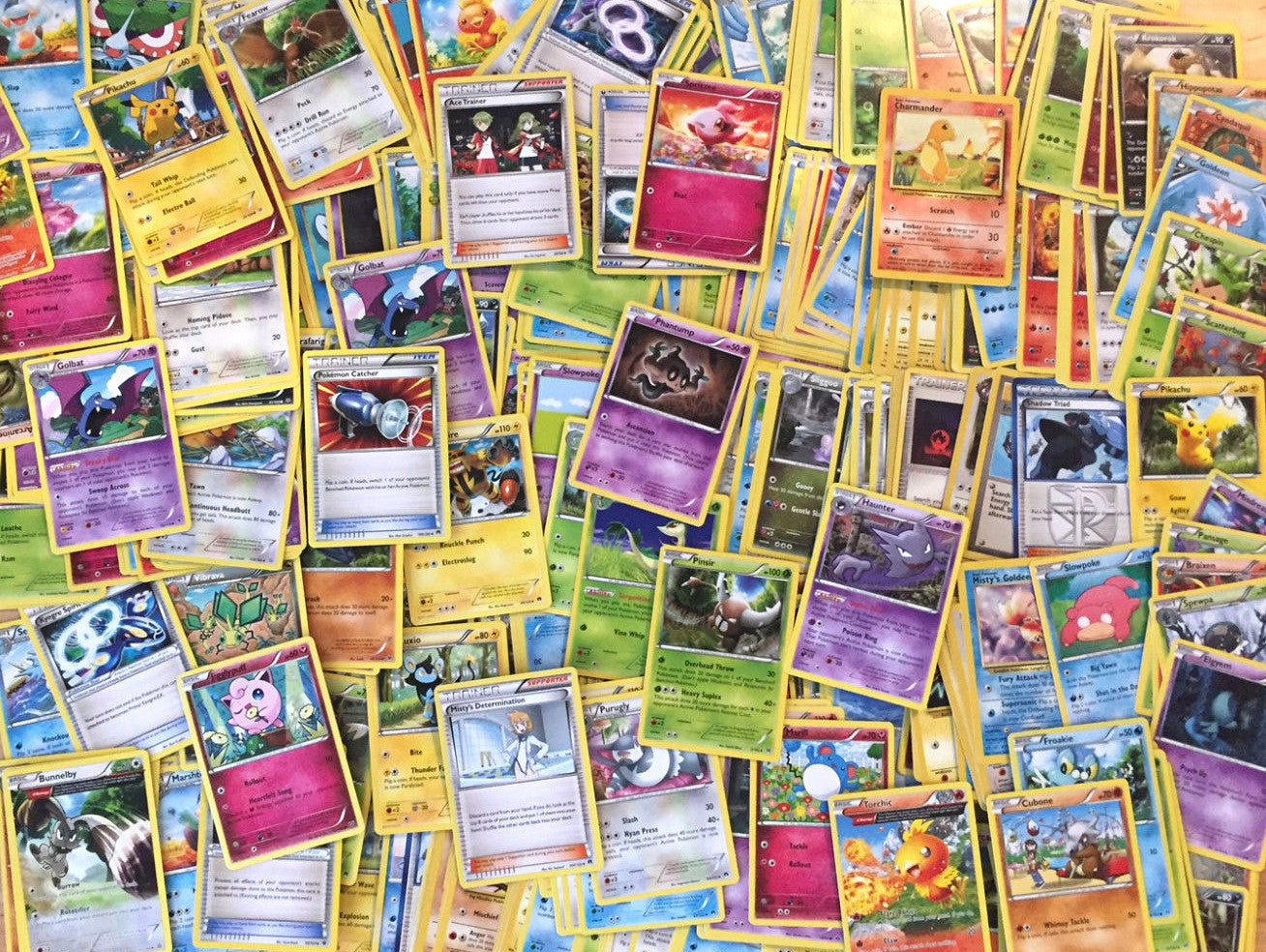 500 Pokémon TCG Trading Cards – Includes 90 Basic Energy, Foils & Foil Rares – Collector’s Edition Hobby Pack Rare Cards Set-5