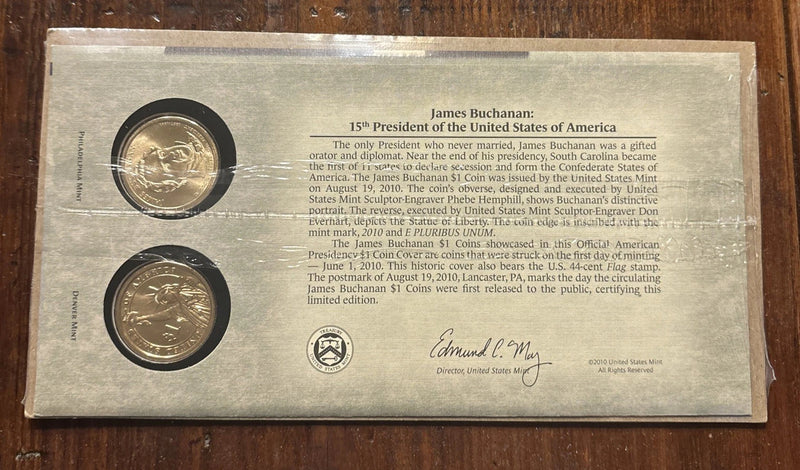 2010 P&D James Buchanan Presidential Dollars-3
