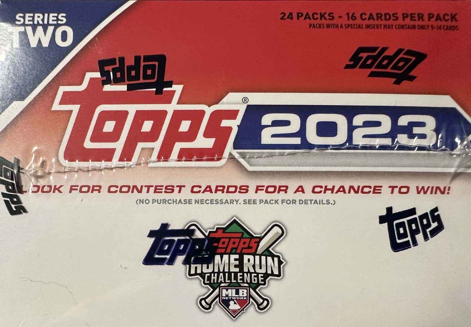 2023 Topps Series 2 Baseball Factory Sealed Retail Box of 24 Packs 384 Cards-2