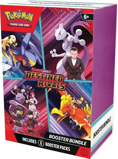 Pokémon TCG Scarlet & Violet Destined Rivals Booster Bundle Box New Factory Sealed Trading Cards Collector’s Edition Hobby Packs-1
