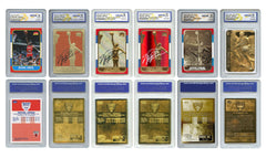 Michael Jordan Fleer ROOKIE Explosion 6-Card Set Special Refractors GEM MINT 10-1