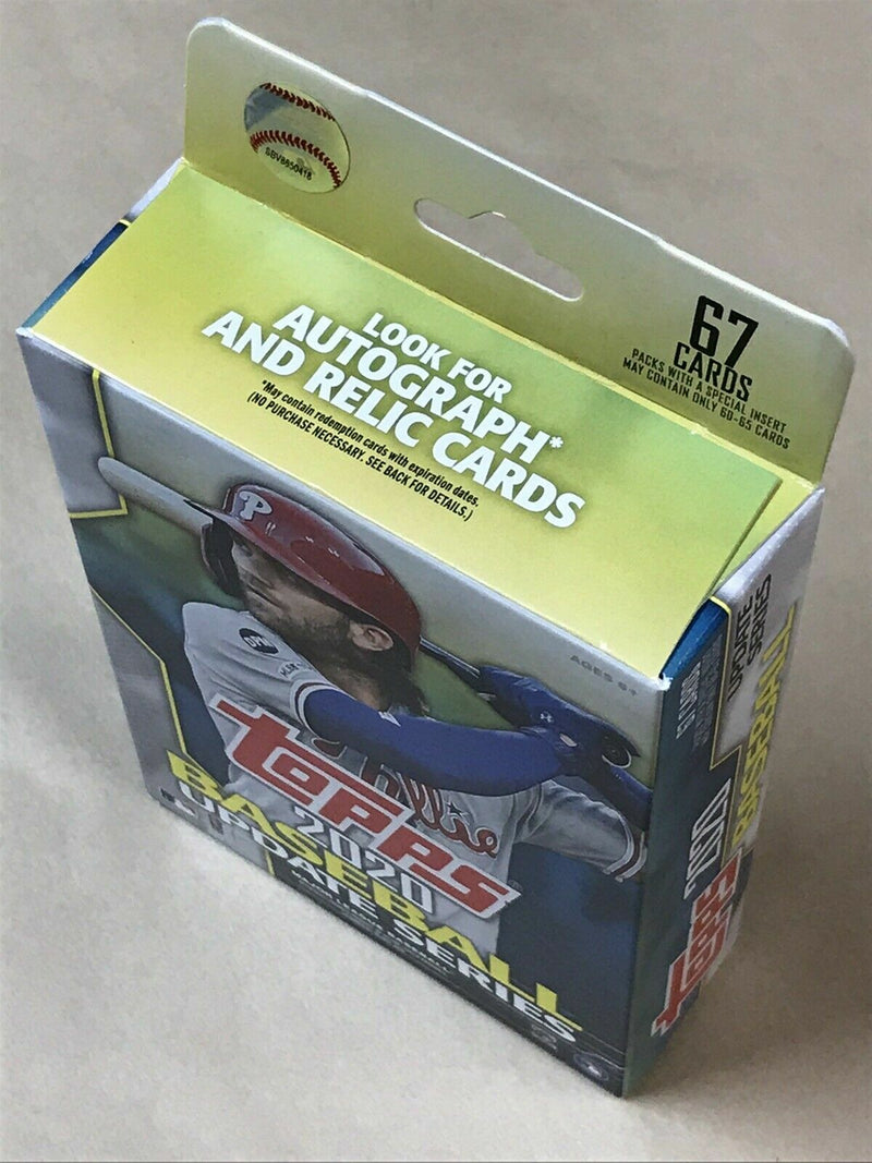 2020 Topps UPDATE Series Baseball Factory Sealed 8 Box Hanger Case 536 Traded-6