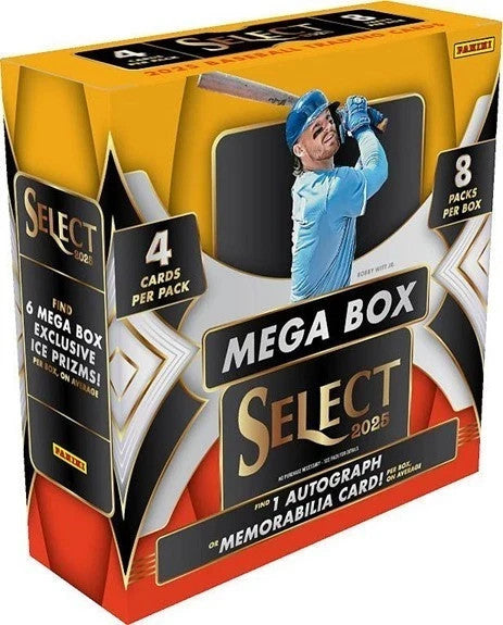2025 Panini Select Baseball Factory Sealed Mega Box-1