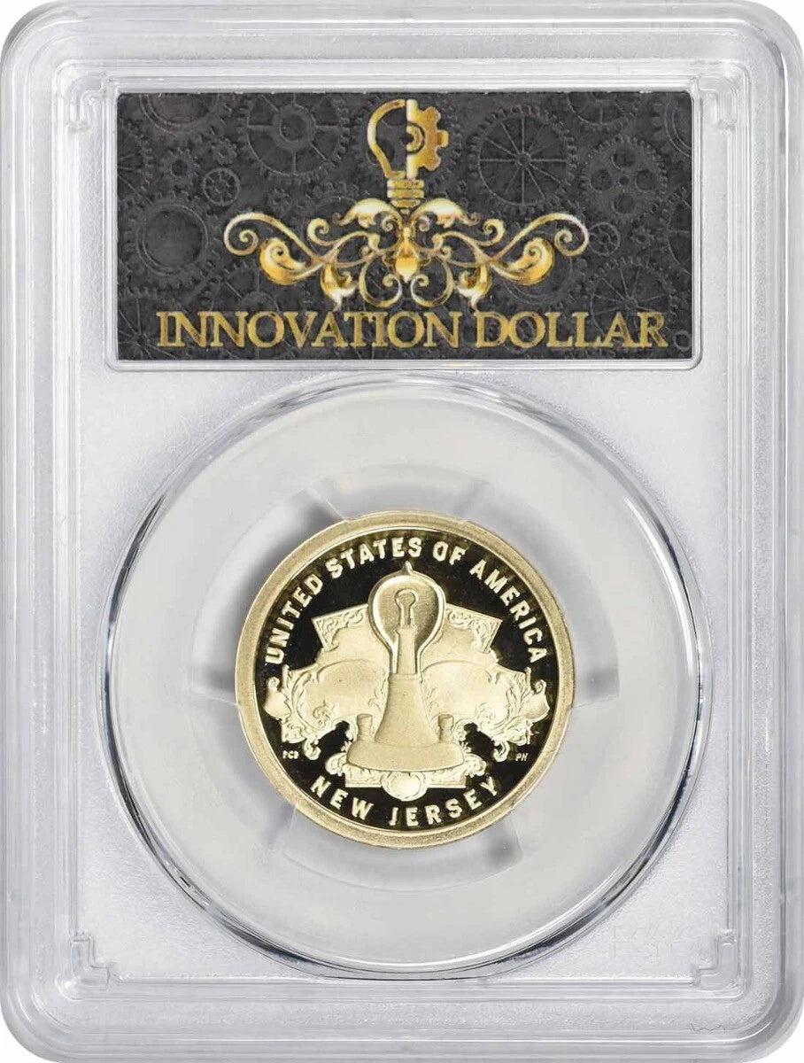 2019-S American Innovation Dollar Edison Light Bulb PR69DCAM First Strike PCGS