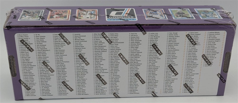 Factory Set 2025 Donruss NFL Football Trading Cards Retail Version Sealed-3