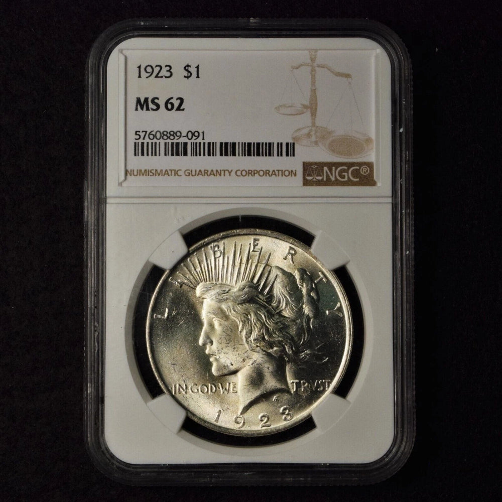 ✯PCGS NGC US Silver Peace Dollars 1921-35 ✯ BU UNC Coins From Graded Estate Lot✯-6