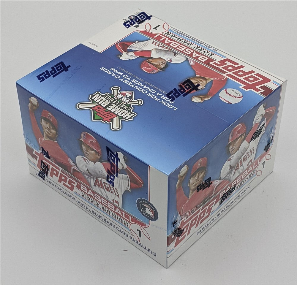 Factory Sealed 24 Pack Retail Box 2022 Topps Baseball Series 1 Cards-2