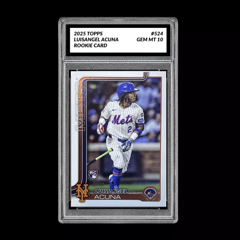 Graded 10 Luisangel Acuna Rookie Card #524 2025 Stars New York Mets-1