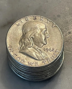 [Lot of 10] Franklin Half Dollar - 90% Silver - Choose How Many Lots of 10!-4