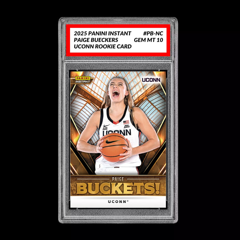 GRADED 10 Paige Bueckers 2025 Panini Instant RC Rookie Card WNBA DRAFT-1