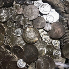 ✯90% SILVER US COINS LOT✯ UNC OLD SALE LOT BU ✯ ESTATE Pre 1964 BULLION BAR 3+✯-4