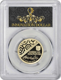 2018-S Dólar de Innovación Estadounidense Patente de Washington PR69DCAM FS PCGS Etiqueta Inn-1