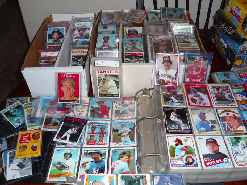 Vintage Baseball Cards Lot 60 Cards – Estate Find with Unopened Packs, Old School Player Mix Collection-1