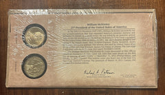 2013 William McKinley P&D Presidential Dollars - Sealed First Day Cover-3