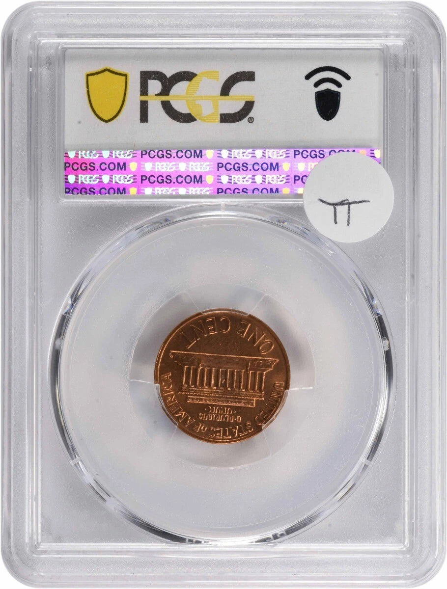 1960-D/D Lincoln Cent Large Date RPM FS-502 MS65RD PCGS-2