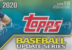 2020 Topps UPDATE Series Baseball Factory Sealed Retail Box 24 Packs 384 Cards-2