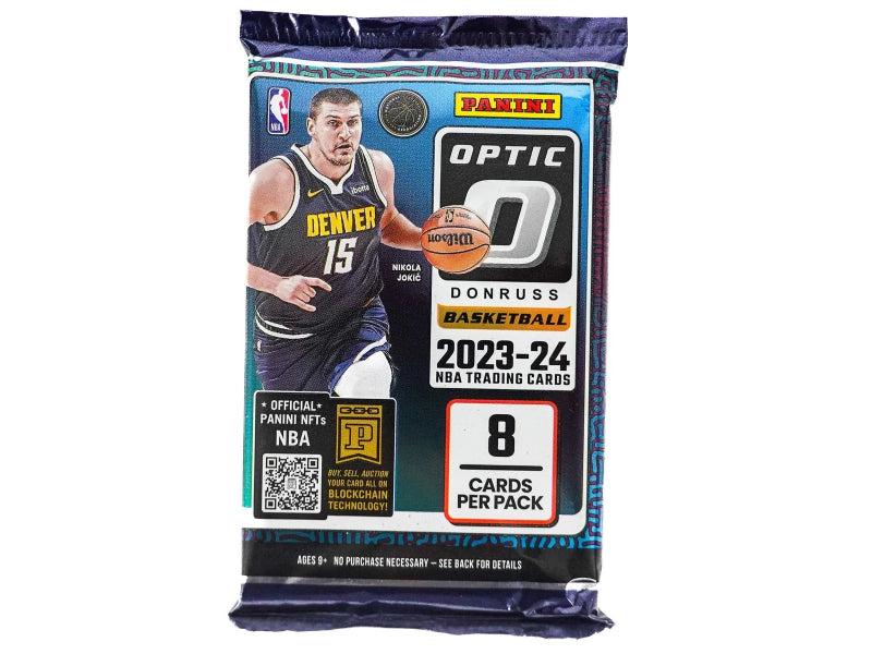 Optic Basketball Cards 2023-24 Panini Donruss NBA Mega Box, Factory Sealed, 56 Cards, 7 Packs, Wembanyama Rated Rookie RC Possible-4