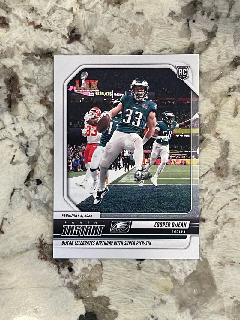2024 Panini Instant Cooper DeJean RC #287 Selección seis del Super Bowl-1