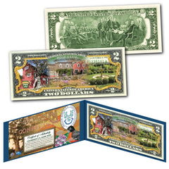 WEIR FARM NATIONAL PARK Connecticut Genuine Legal Tender $2 Bill-2